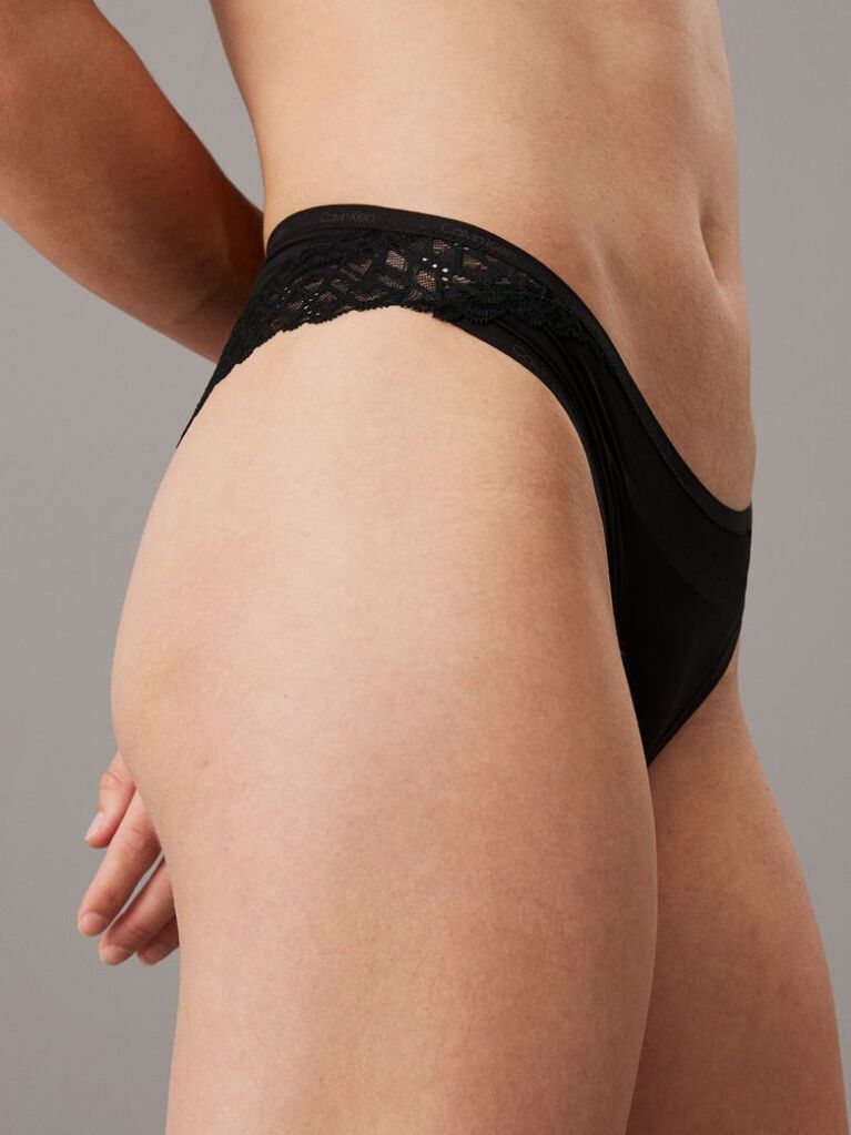Negru Chiloti Stil Brazilian - CK Attraction  Femei
