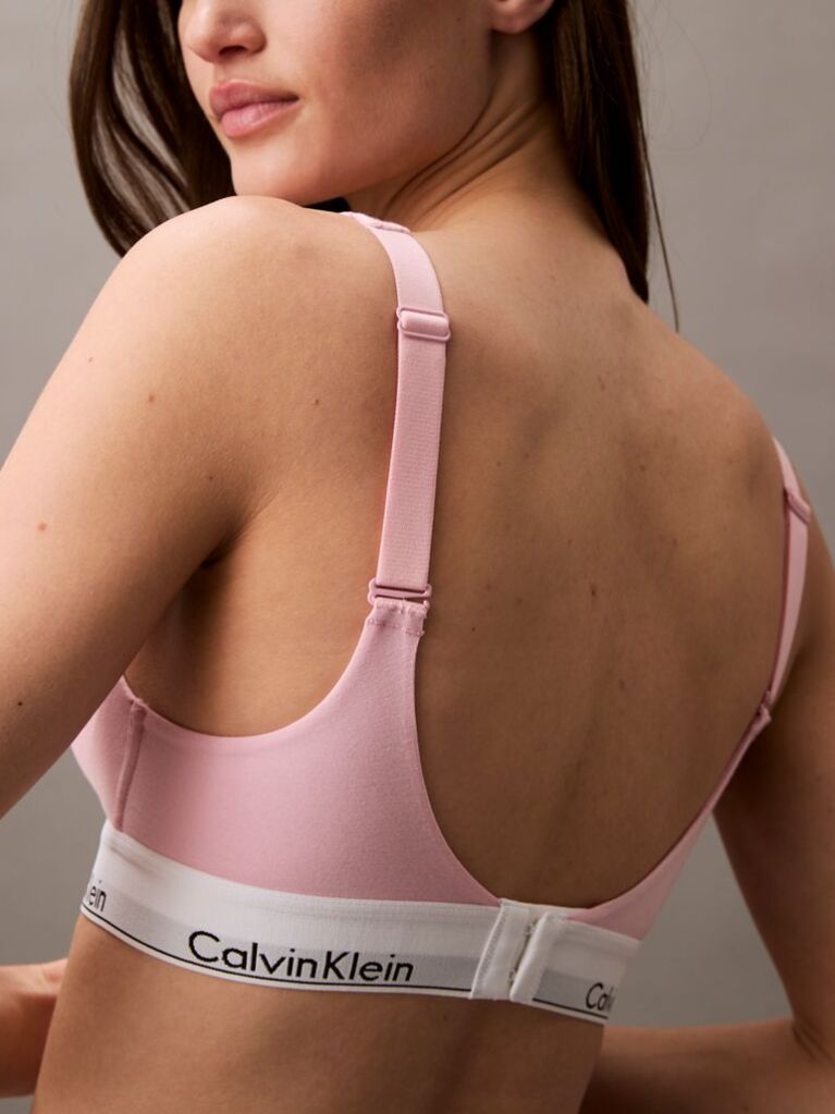 Roz Bralette Cu Efect Lift - Icon Cotton Modal  Femei