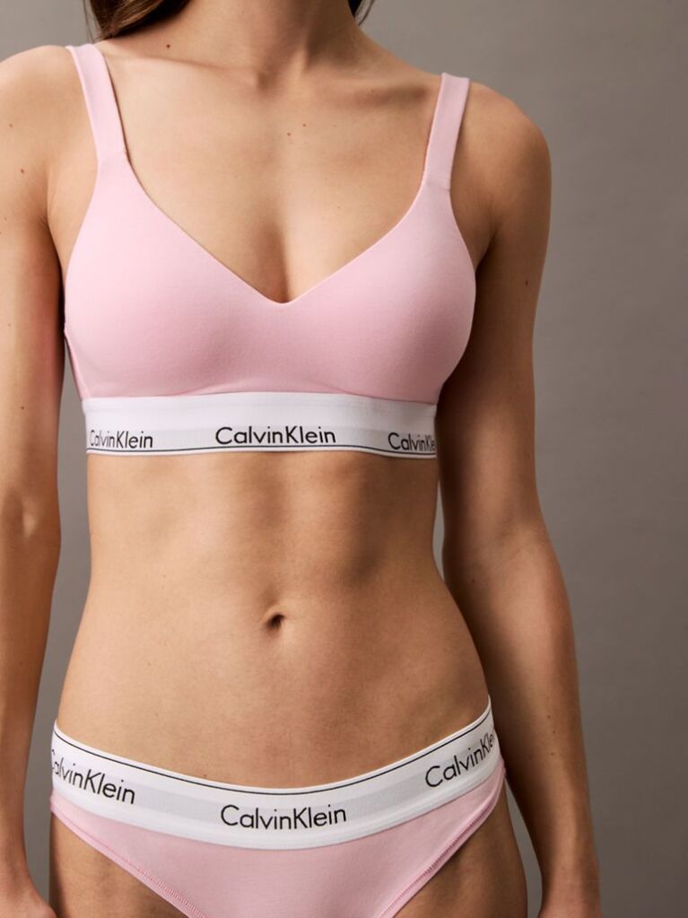 Roz Bralette Cu Efect Lift - Icon Cotton Modal  Femei