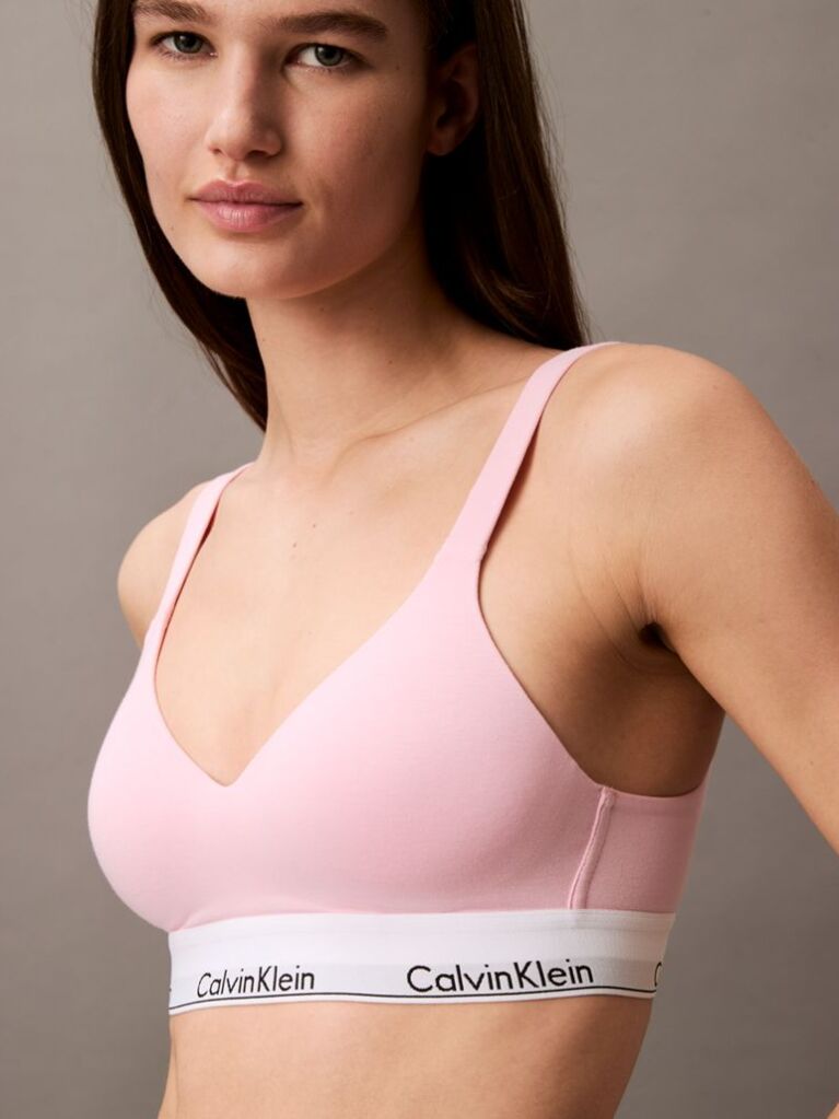 Roz Bralette Cu Efect Lift - Icon Cotton Modal  Femei