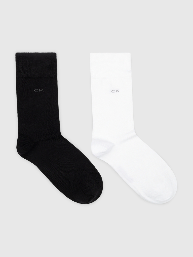 White 2 Pack Men Socks  Men