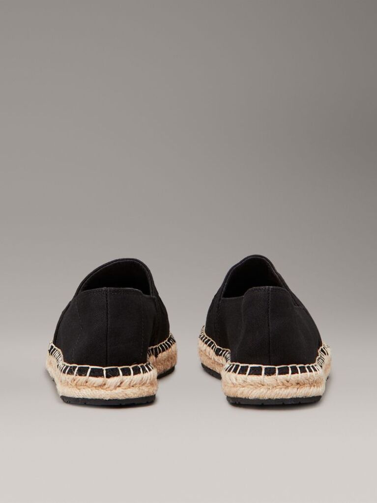 Negru Espadrile Din Material Textil  Femei