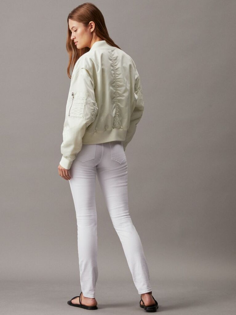 Denim Blugi Skinny Cu Talie Medie  Femei