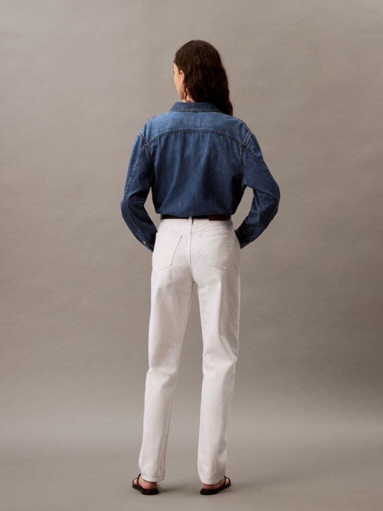 Denim Blugi Autentici Cu Croiala Slim Si Drepti  Femei
