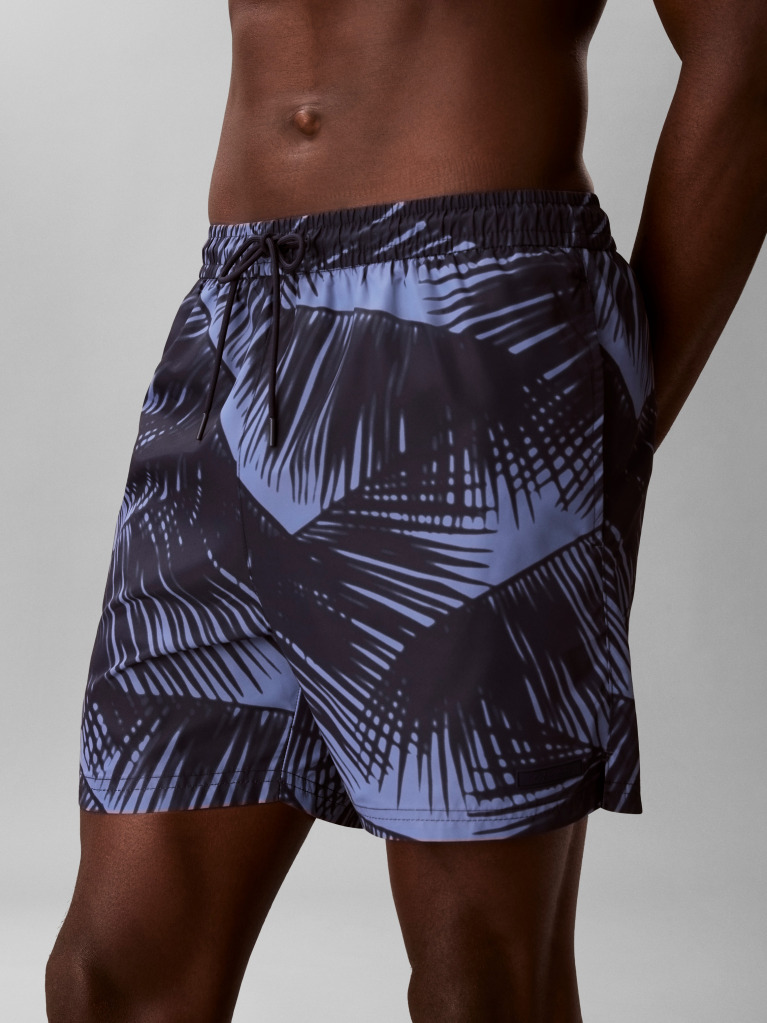 Albastru Pantaloni Scurti De Inot Simpli  Barbati