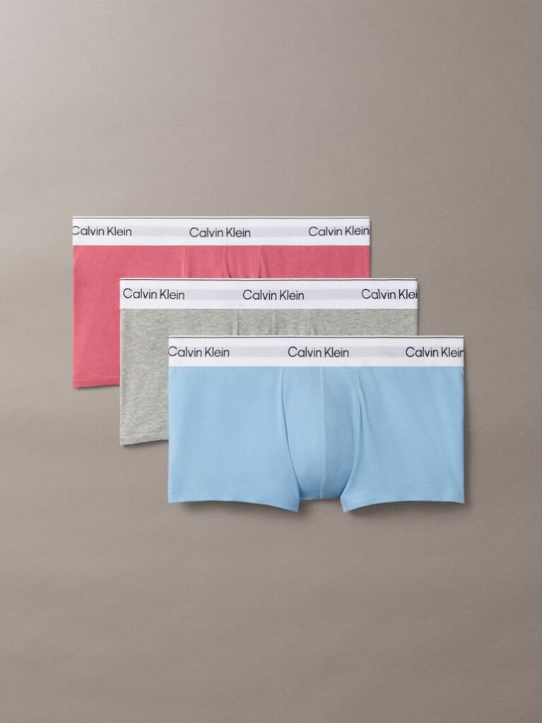 Multi Set 3 Boxeri Cu Talie Joasa – Icon Cotton Stretch  Barbati