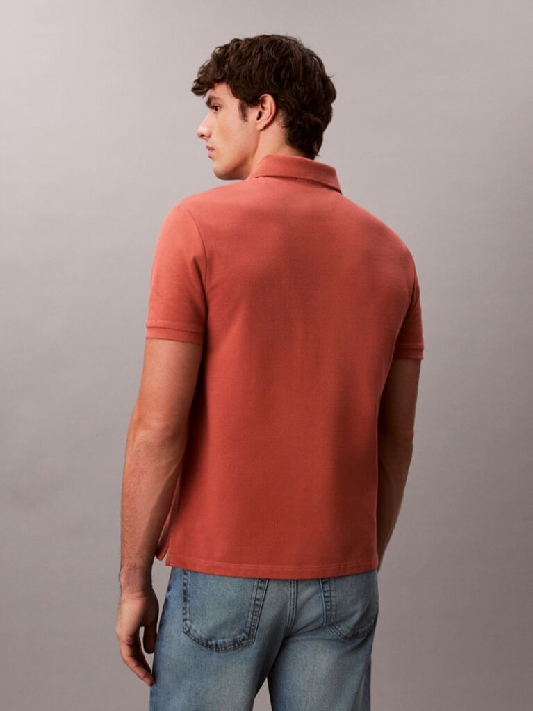Maro Tricou Polo Din Bumbac Piqué  Barbati