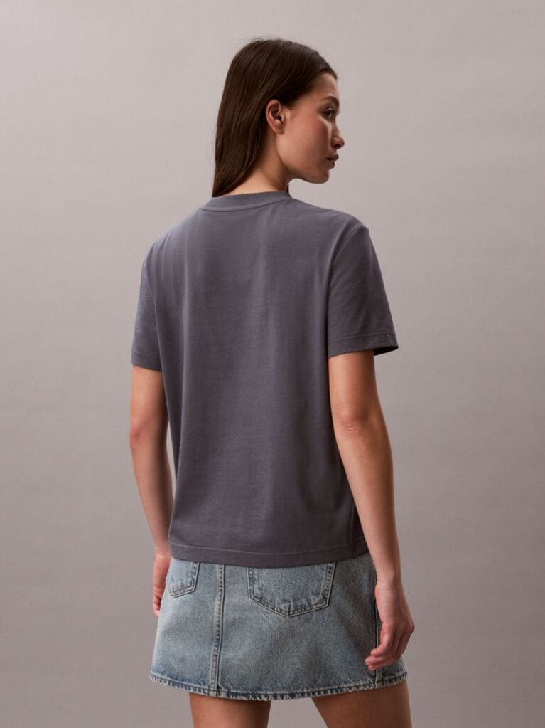 Gri Tricou Cu Logo Monograma  Femei