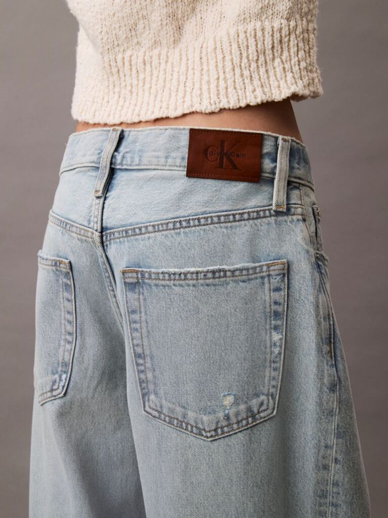 Denim Blugi Loose Inspirati Din Anii 90  Femei