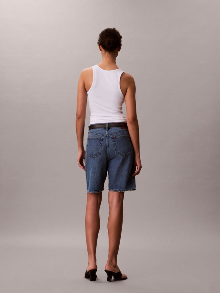 Denim Pantaloni Scurti Bermuda Din Denim  Femei