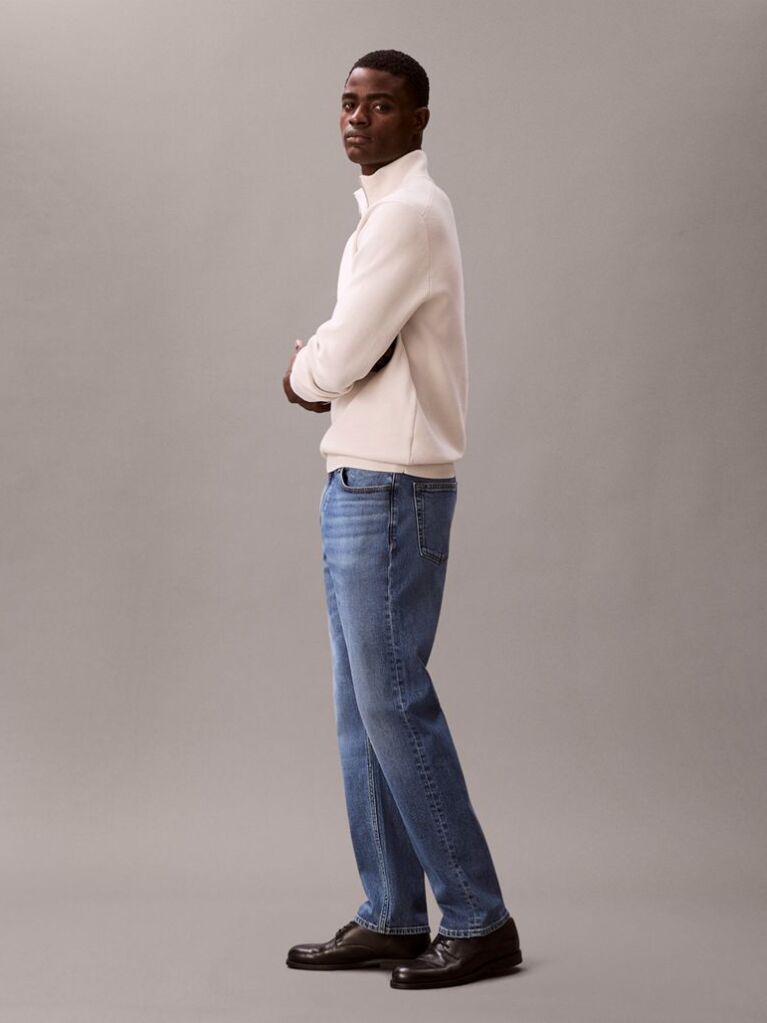 Denim Blugi Slim Drepti  Barbati