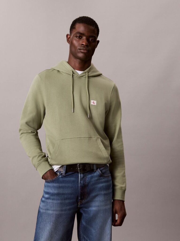 Verde Pantaloni Slim Din Material Tehnic  Barbati