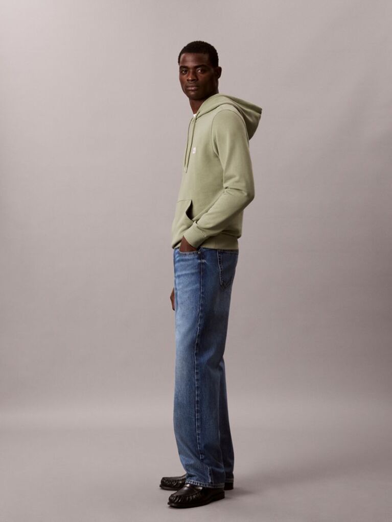Verde Pantaloni Slim Din Material Tehnic  Barbati