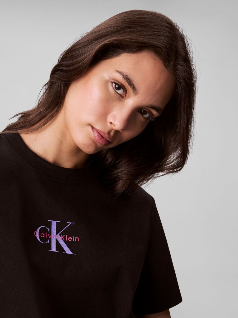 Negru Tricou Cu Maneca Scurta  Femei