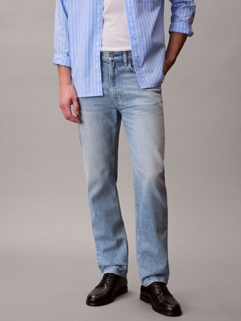 Denim Blugi Clasici Drepti  Barbati