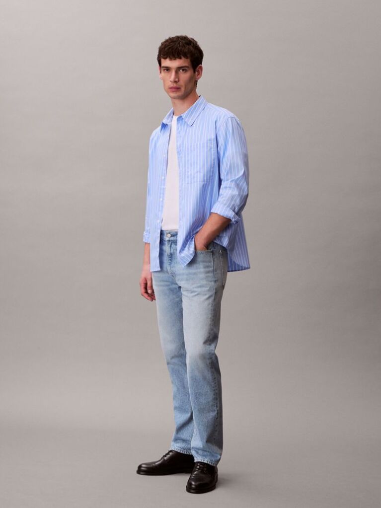 Denim Blugi Clasici Drepti  Barbati