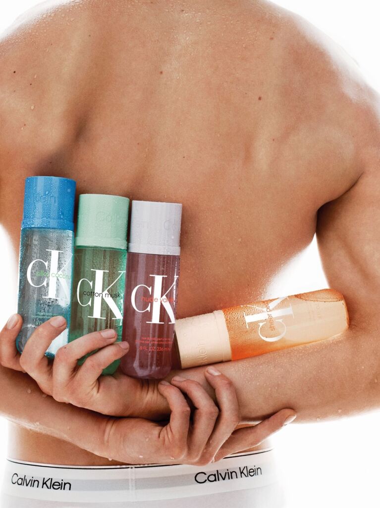 Multi Unisex CK Cotton Musk Hair & Body Perfume Mist  Women