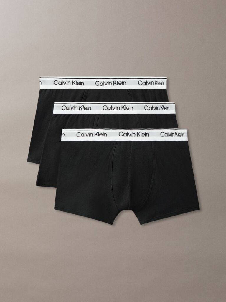Negru Set De 3 Perechi De Boxeri Pentru Baieti - Icon Cotton Stretch  Baieti