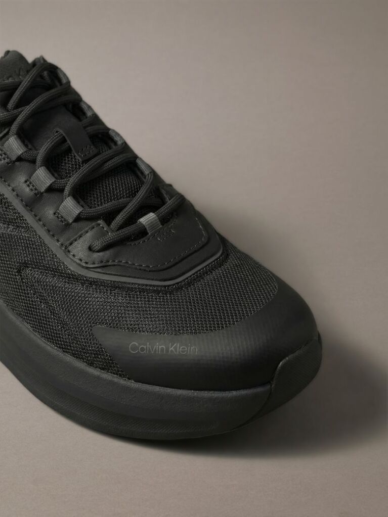 Negru CK Volumax - Adidasi Cu Talpa Chunky Tip Runner  Barbati