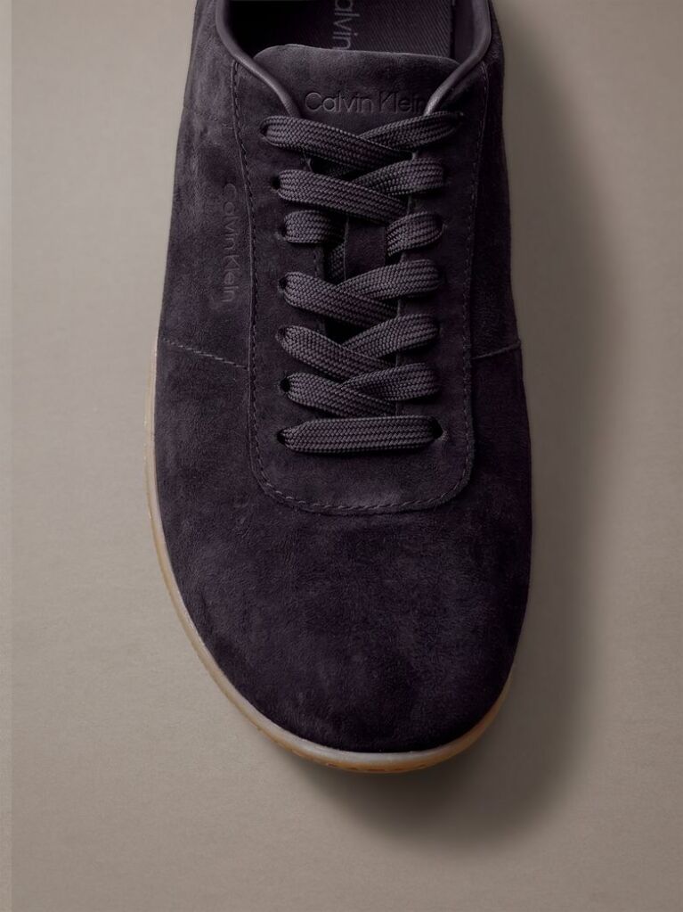 Brown Suede Hybrid Ballet Trainers  Women