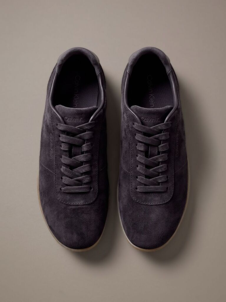 Brown Suede Hybrid Ballet Trainers  Women