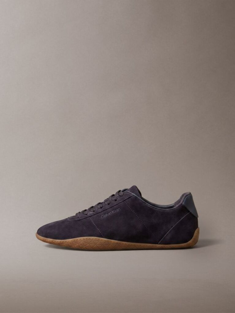 Brown Suede Hybrid Ballet Trainers  Women