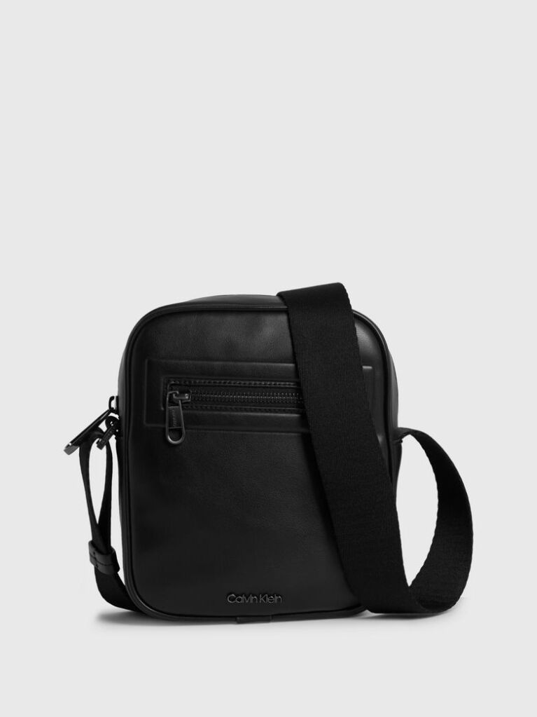 Black Small Reporter Bag  Men
