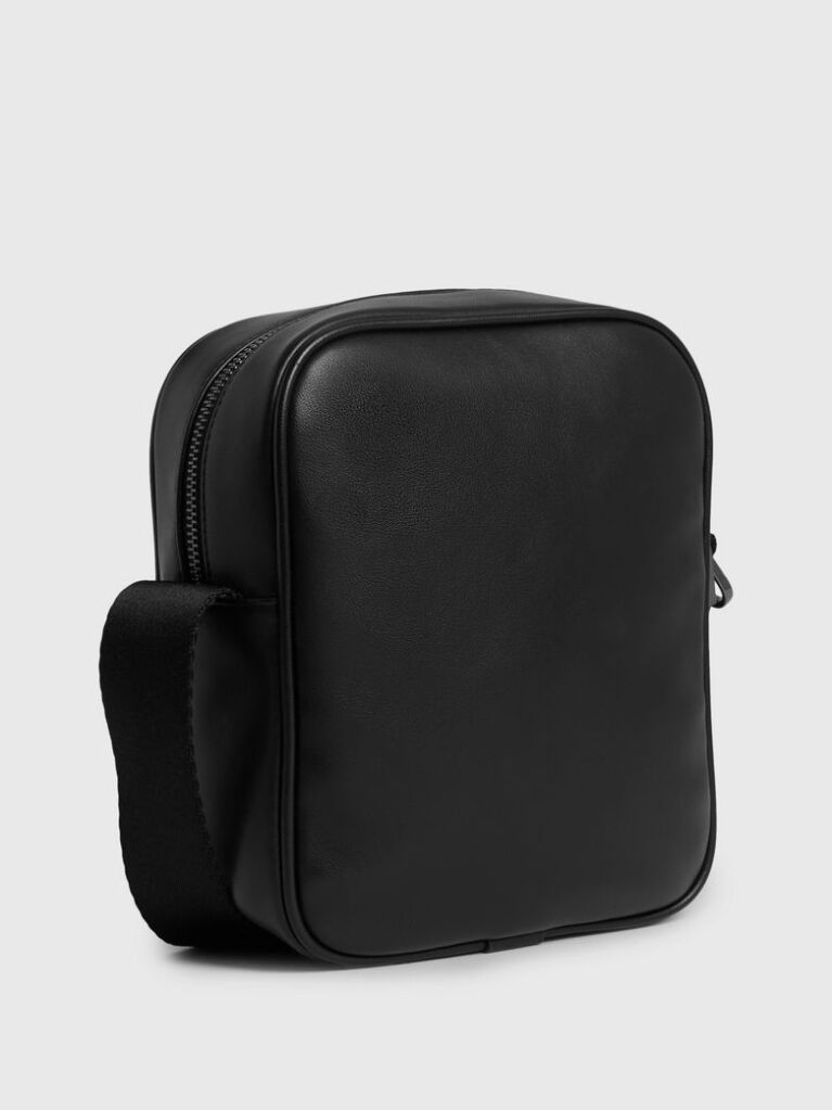 Black Small Reporter Bag  Men