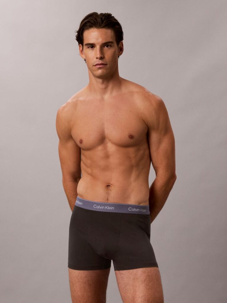 Negru Set 3 Boxeri Relaxati Dart – Icon Cotton Stretch  Barbati