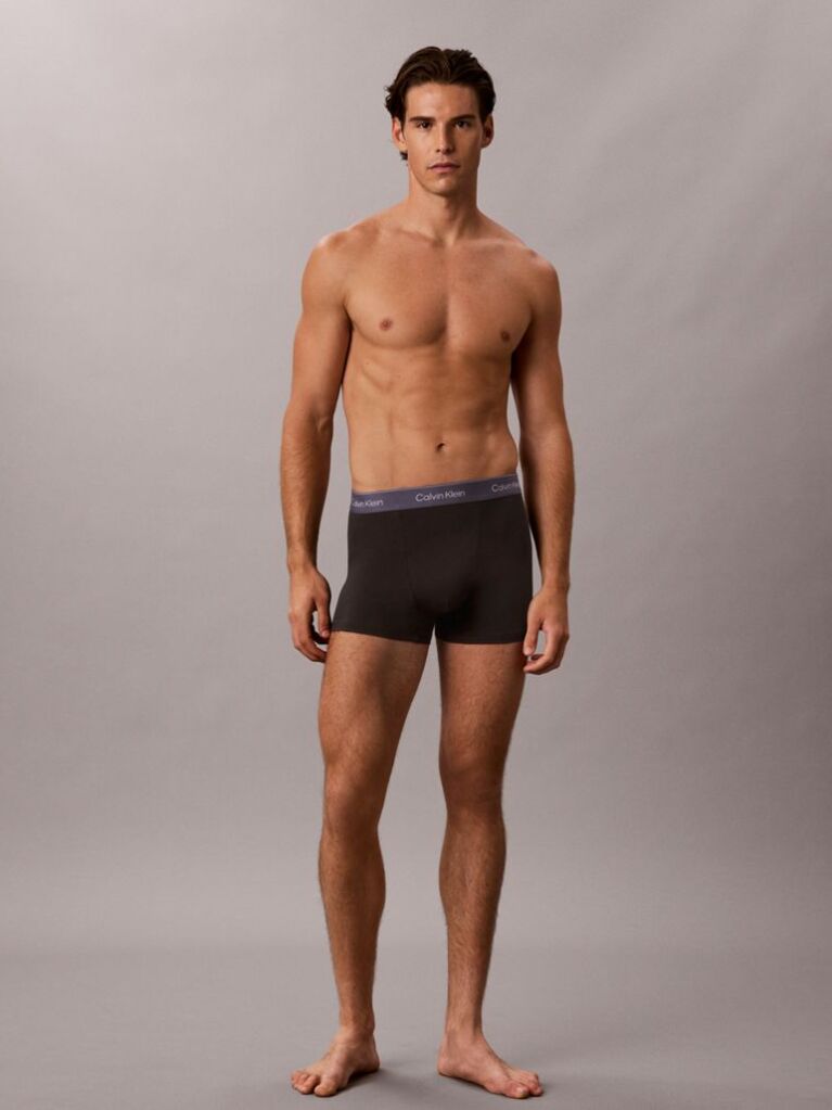 Negru Set 3 Boxeri Relaxati Dart – Icon Cotton Stretch  Barbati