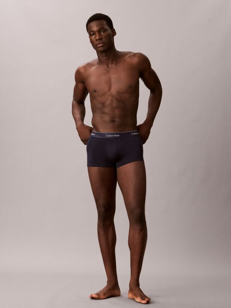 Multi Set 3 Boxeri Cu Talie Joasa – Icon Cotton Stretch  Barbati