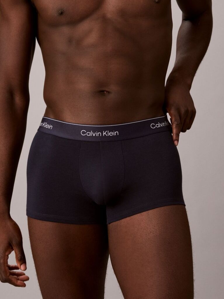 Multi Set 3 Boxeri Cu Talie Joasa – Icon Cotton Stretch  Barbati