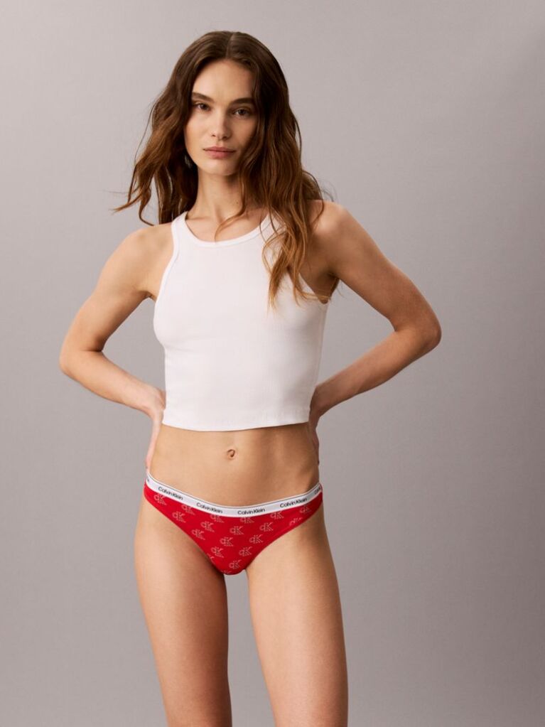 Multi Set De 3 Perechi De Chiloti Tanga Cu Talie Joasa - Icon Logo  Femei