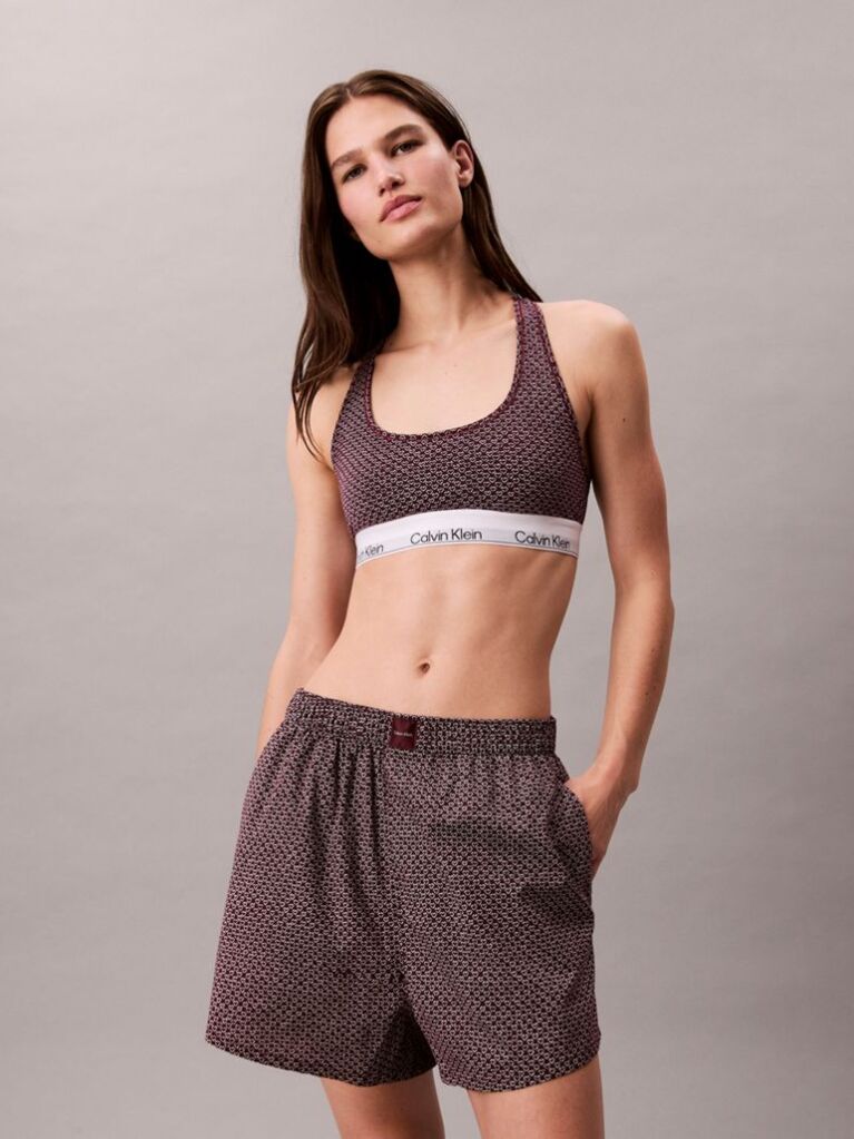 Rosu Bralette Fara Captuseala – Icon Cotton Modal  Femei