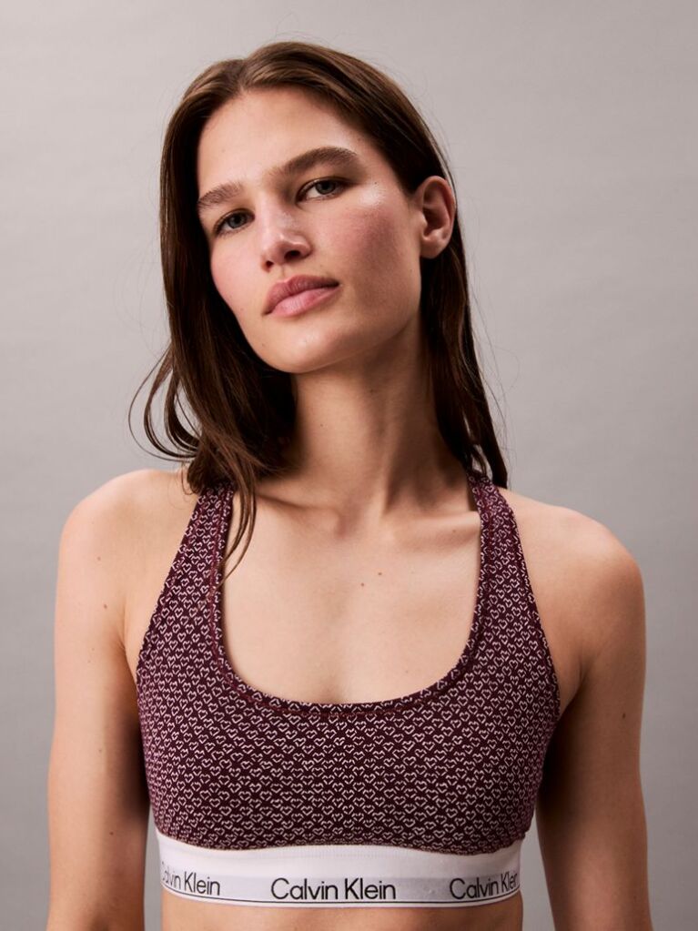 Rosu Bralette Fara Captuseala – Icon Cotton Modal  Femei