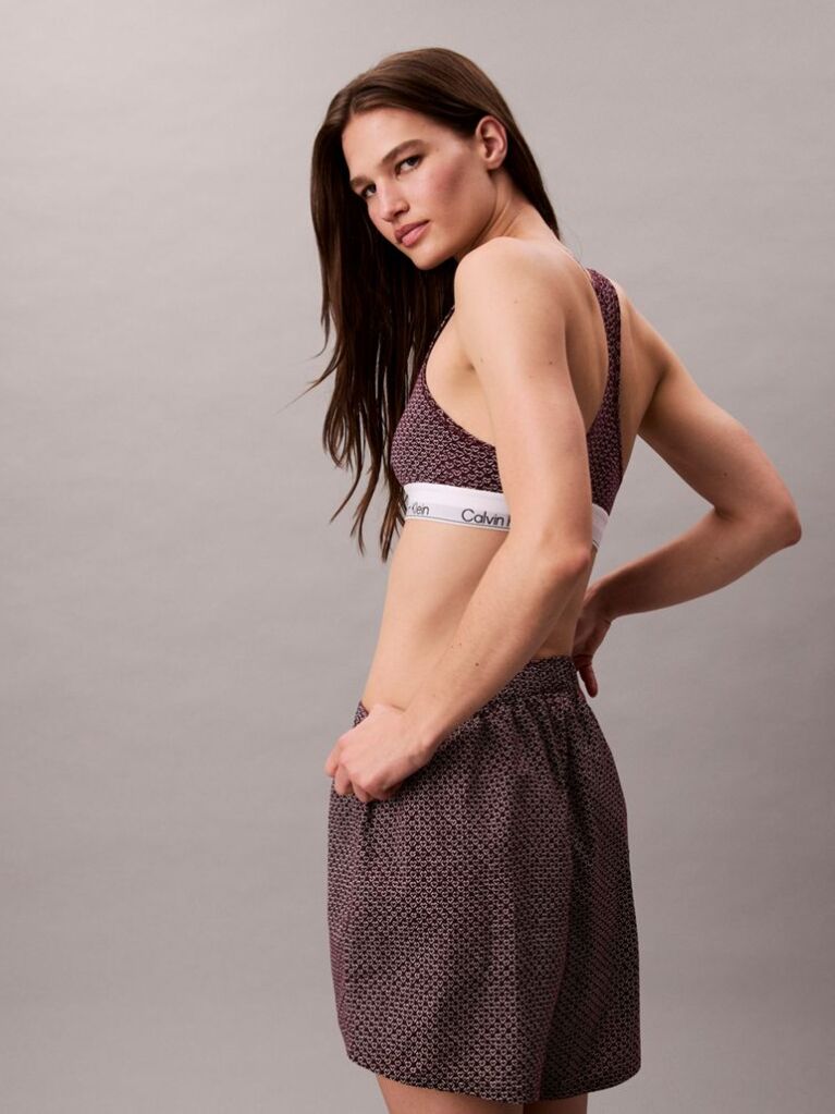 Rosu Bralette Fara Captuseala – Icon Cotton Modal  Femei