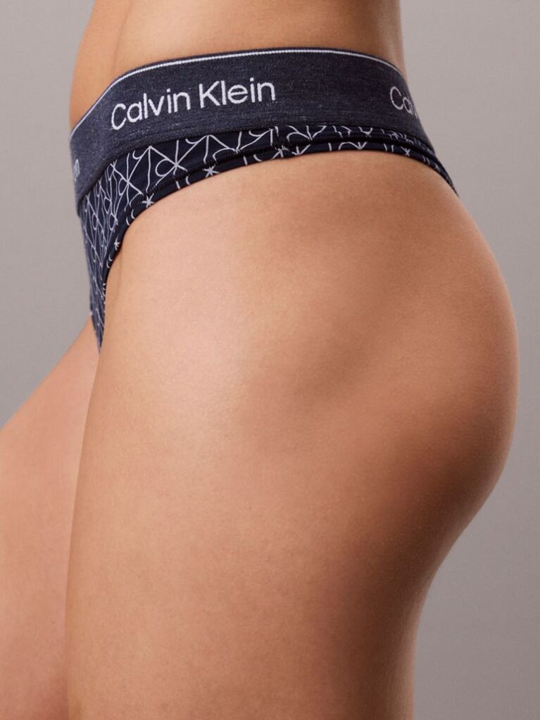 Blue Thong - Icon Cotton Modal  Women