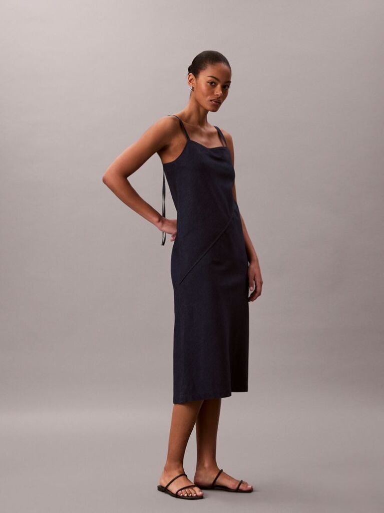 Blue Soft Denim Cami Dress  Women