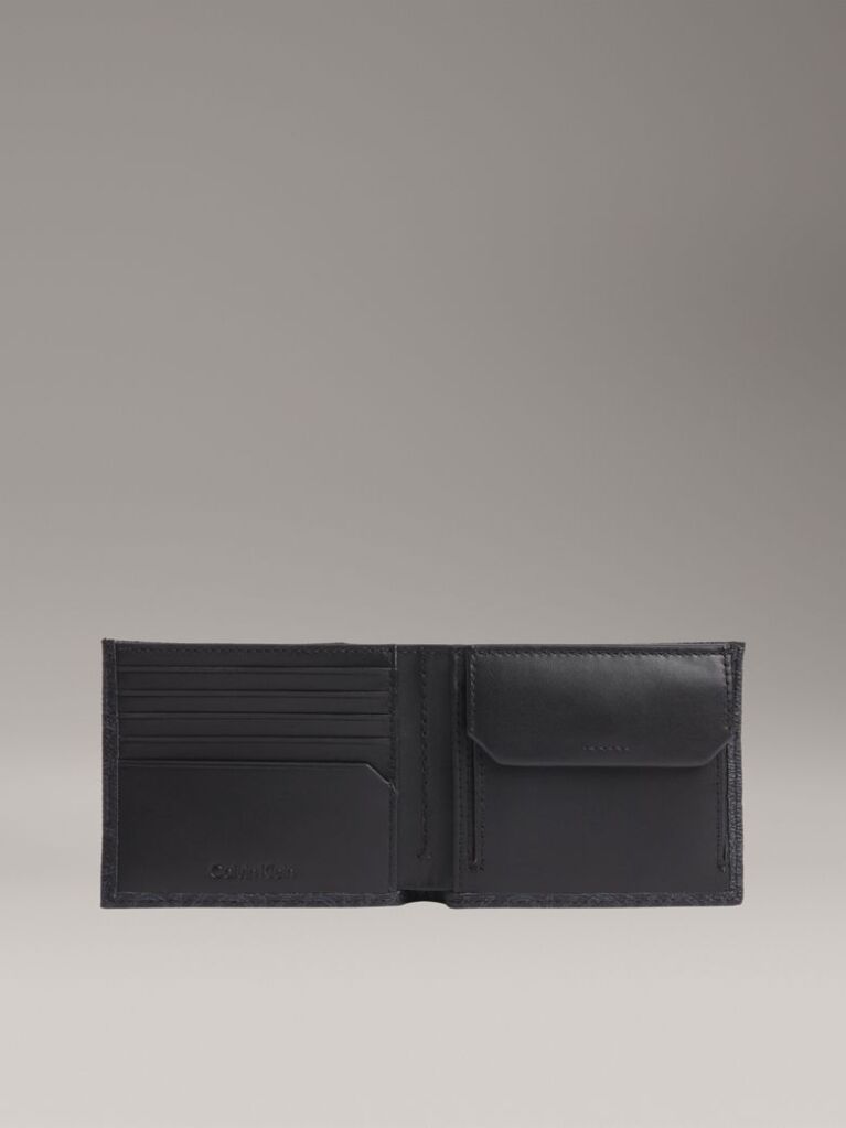 Black Monogram Wallet  Men