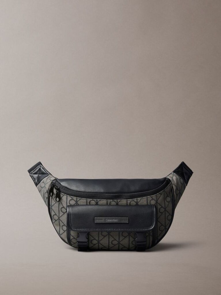 Multi Borseta Impermeabila Din Jacquard Cu Logo  Barbati