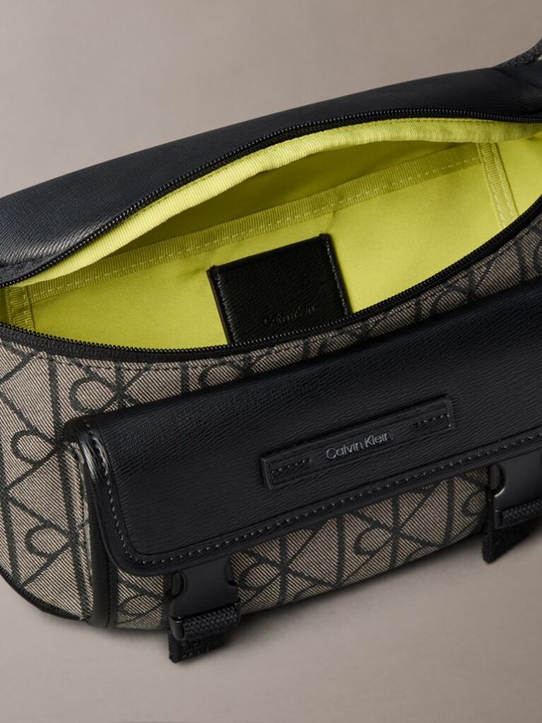 Multi Borseta Impermeabila Din Jacquard Cu Logo  Barbati