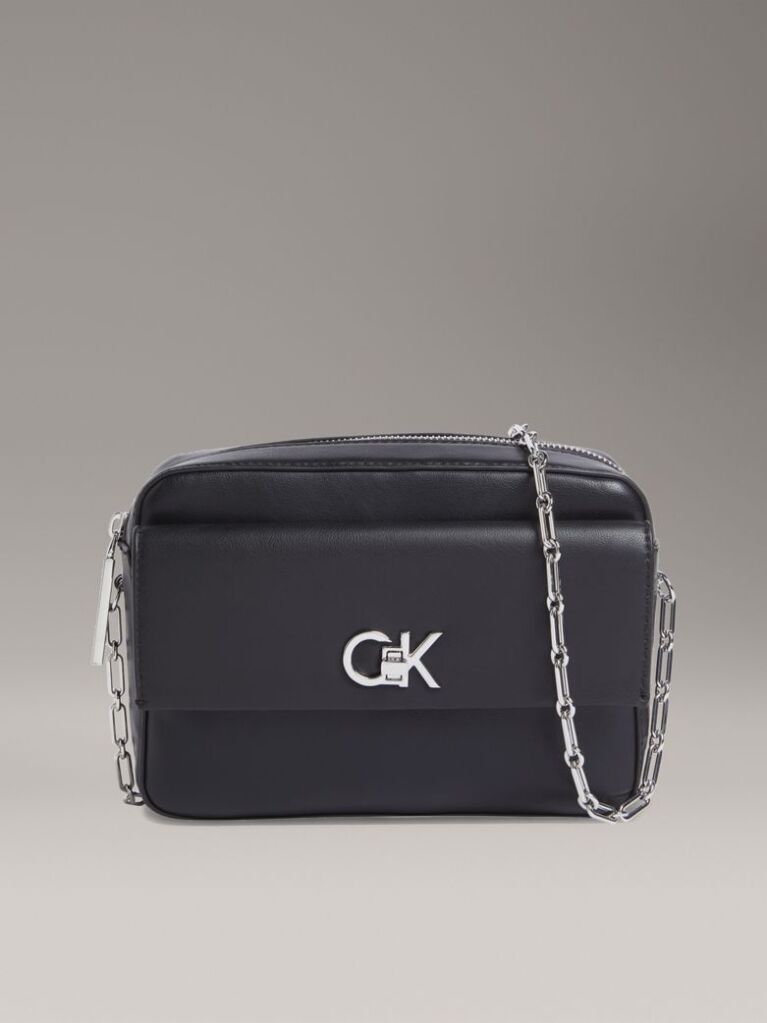 Negru Geanta Compacta Crossbody  Femei