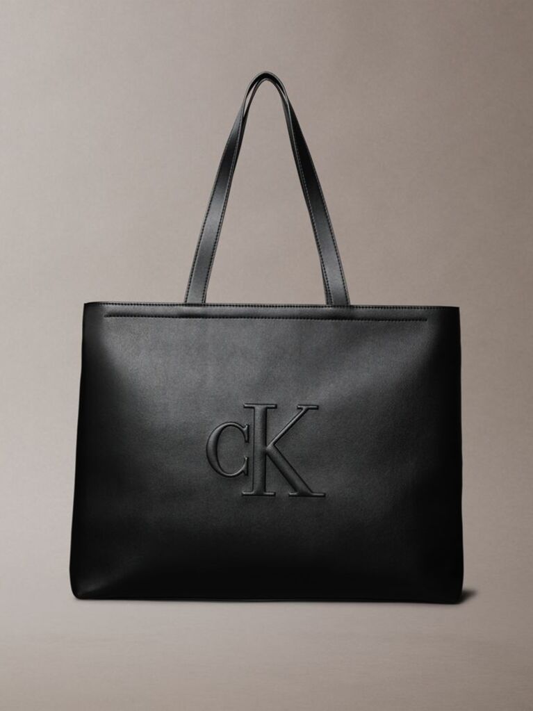 Black Slim Tote Bag  Women
