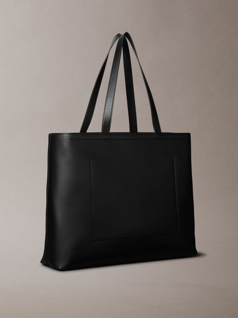 Black Slim Tote Bag  Women