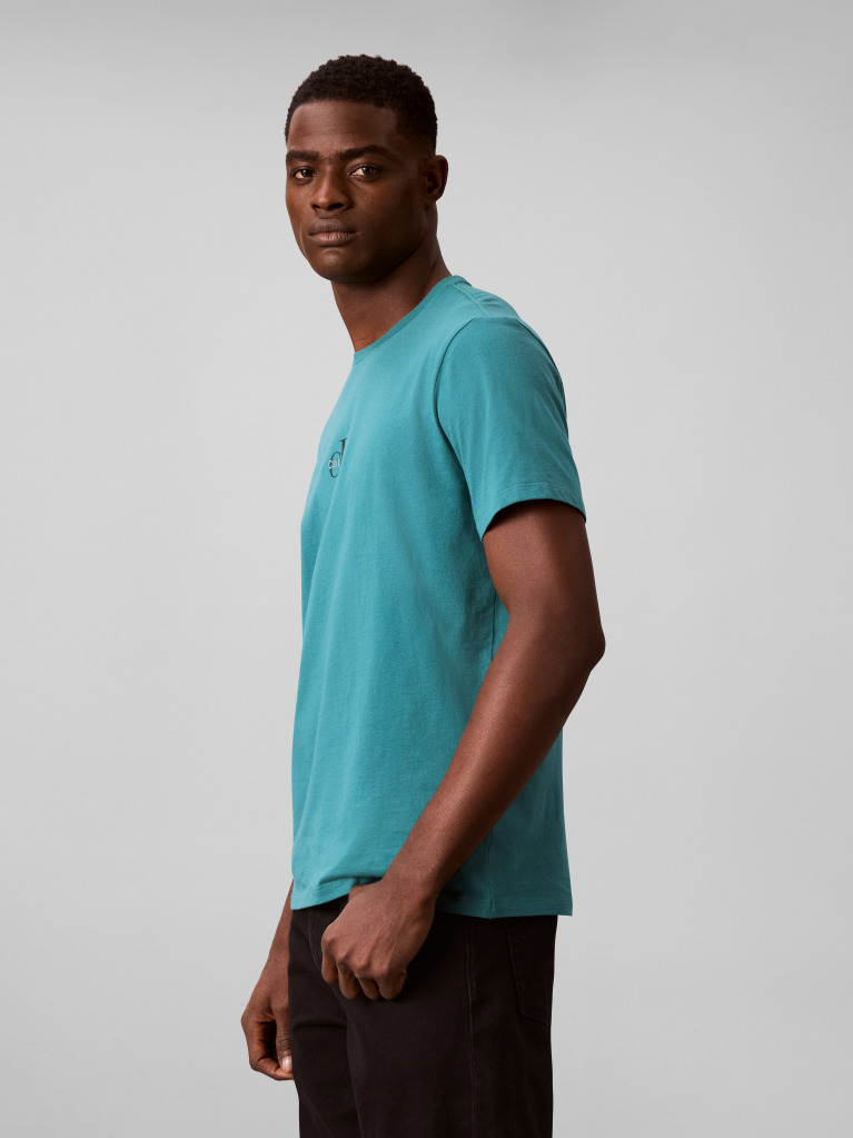 Verde Tricou Cu Logo Monograma  Barbati